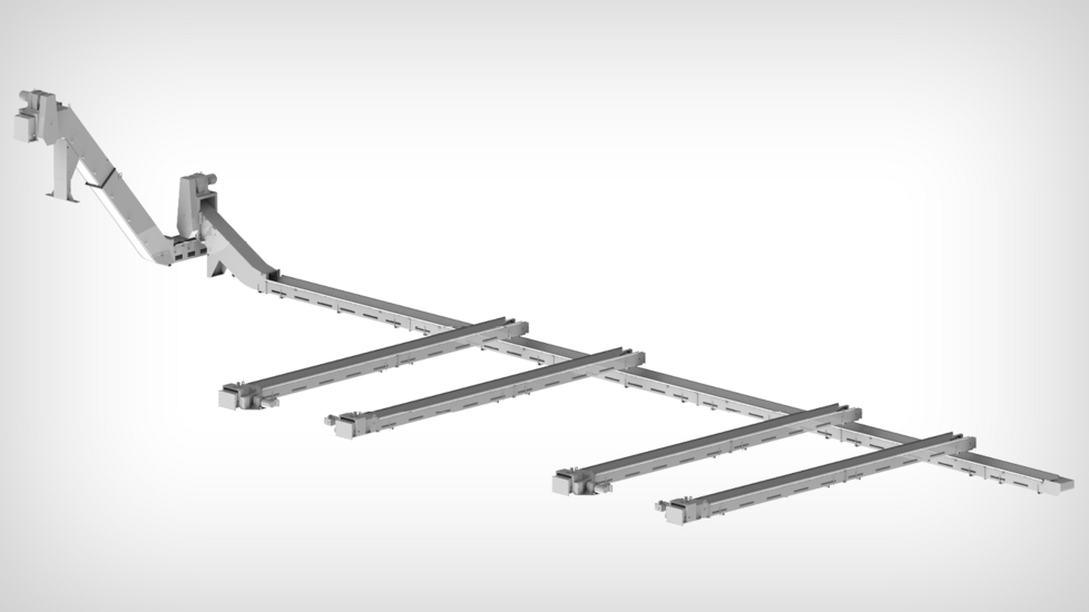 Anwendungsbeispiel Systeme mit Sammelförderer - KNOLL Maschinenbau GmbH