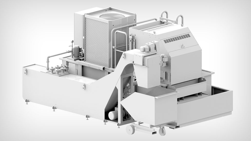 Anwendungsbeispiel Zentrale Filteranlagen mit Bandfiltertechnik - KNOLL Maschinenbau GmbH