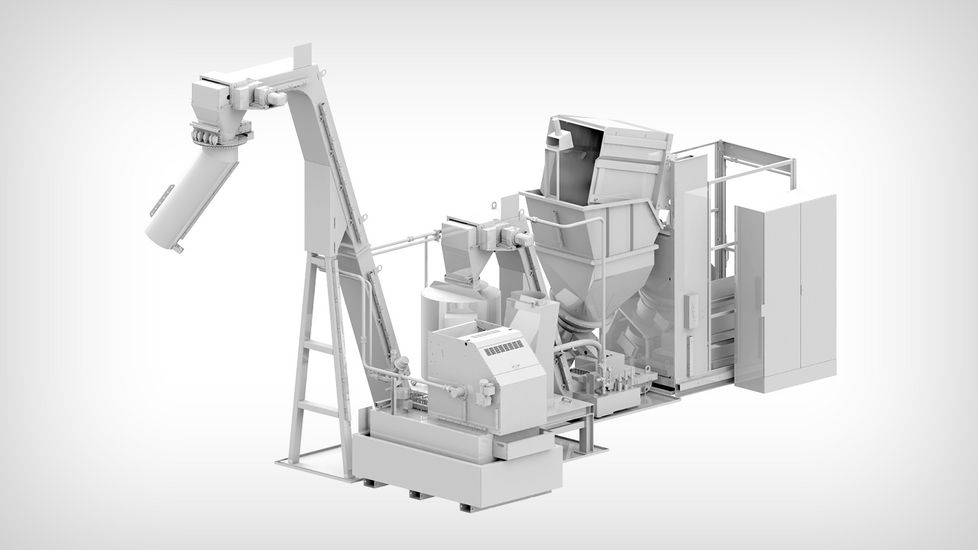 Anwendungsbeispiel Systeme zur Späneaufbereitung - KNOLL Maschinenbau GmbH