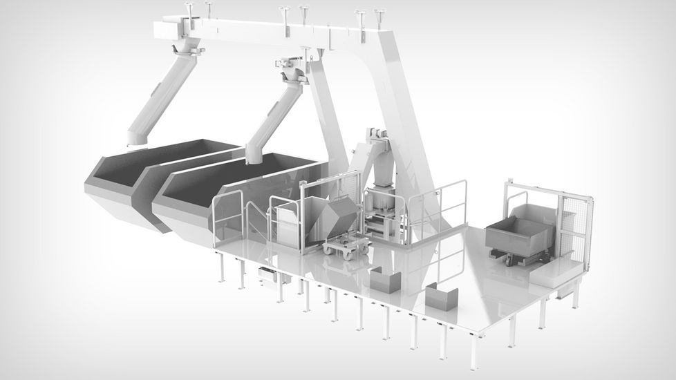Anwendungsbeispiel Systeme zur Späneaufbereitung - KNOLL Maschinenbau GmbH